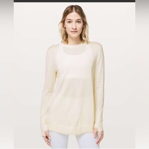 A-Lululemon Still At Ease Pullover